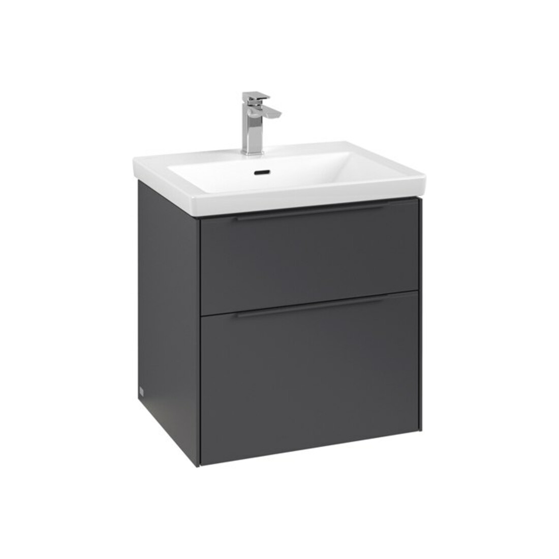 V&B Subway 3.0 Meuble sous-lavabo 57,2x57,6x47,8 cm, m LE/Gr mon., graph.