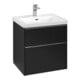 V&B Subway 3.0 Meuble sous lavabo 57,2x57,6x47,8cm, bleu volcan, m LE/Gr AL g-1