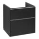 V&B Subway 3.0 Meuble sous lavabo 57,2x57,6x47,8cm, bleu volcan, m LE/Gr AL g