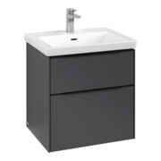 V&B Subway 3.0 Meuble sous lavabo 57,2x57,6x47,8cm, m LE/Gr bleu, graph.