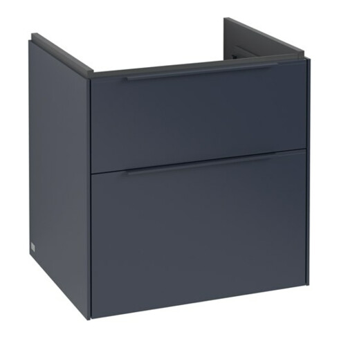 V&B Subway 3.0 Meuble sous lavabo 57,2x57,6x47,8cm, sans LE/Gr mon., Mar bl.