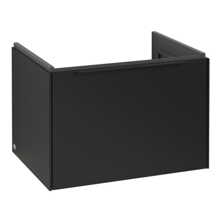 V&B Subway 3.0 Meuble sous lavabo 62,2x42,9x47,8 cm, avec LE/Gr devant, bleu volcan