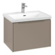 V&B Subway 3.0 Meuble sous-lavabo 62,2x42,9x47,8 cm, avec LED/Gr monochr, Tau-3