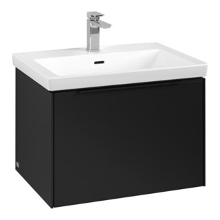 V&B Subway 3.0 Meuble sous lavabo 62,2x42,9x47,8 cm, bleu volcan, sans LE/Gr vo b