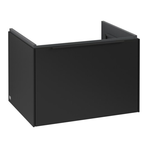 V&B Subway 3.0 Meuble sous lavabo 62,2x42,9x47,8 cm, bleu volcan, sans LE/Gr vo b