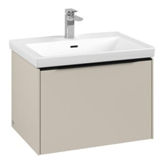 V&B Subway 3.0 Meuble sous lavabo 62,2x42,9x47,8 cm, cashmere Gr