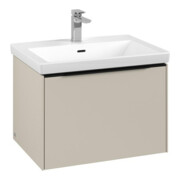 V&B Subway 3.0 Meuble sous lavabo 62,2x42,9x47,8 cm, cashmere Gr