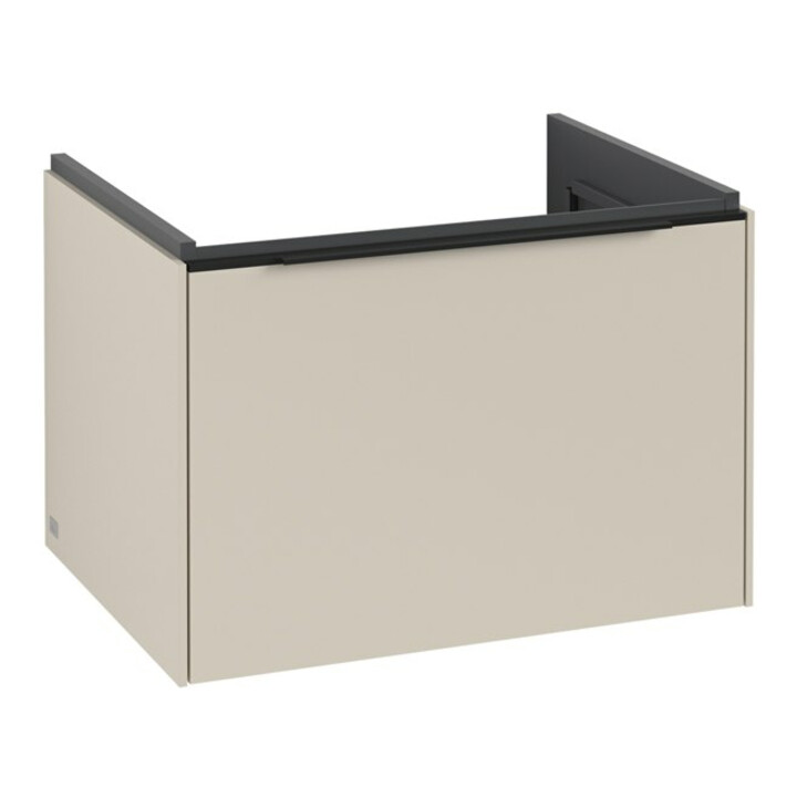V&B Subway 3.0 Meuble sous lavabo 62,2x42,9x47,8 cm, cashmere Gr