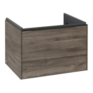 V&B Subway 3.0 Meuble sous lavabo 62,2x42,9x47,8 cm, m LE/Gr bleu, st. Oa