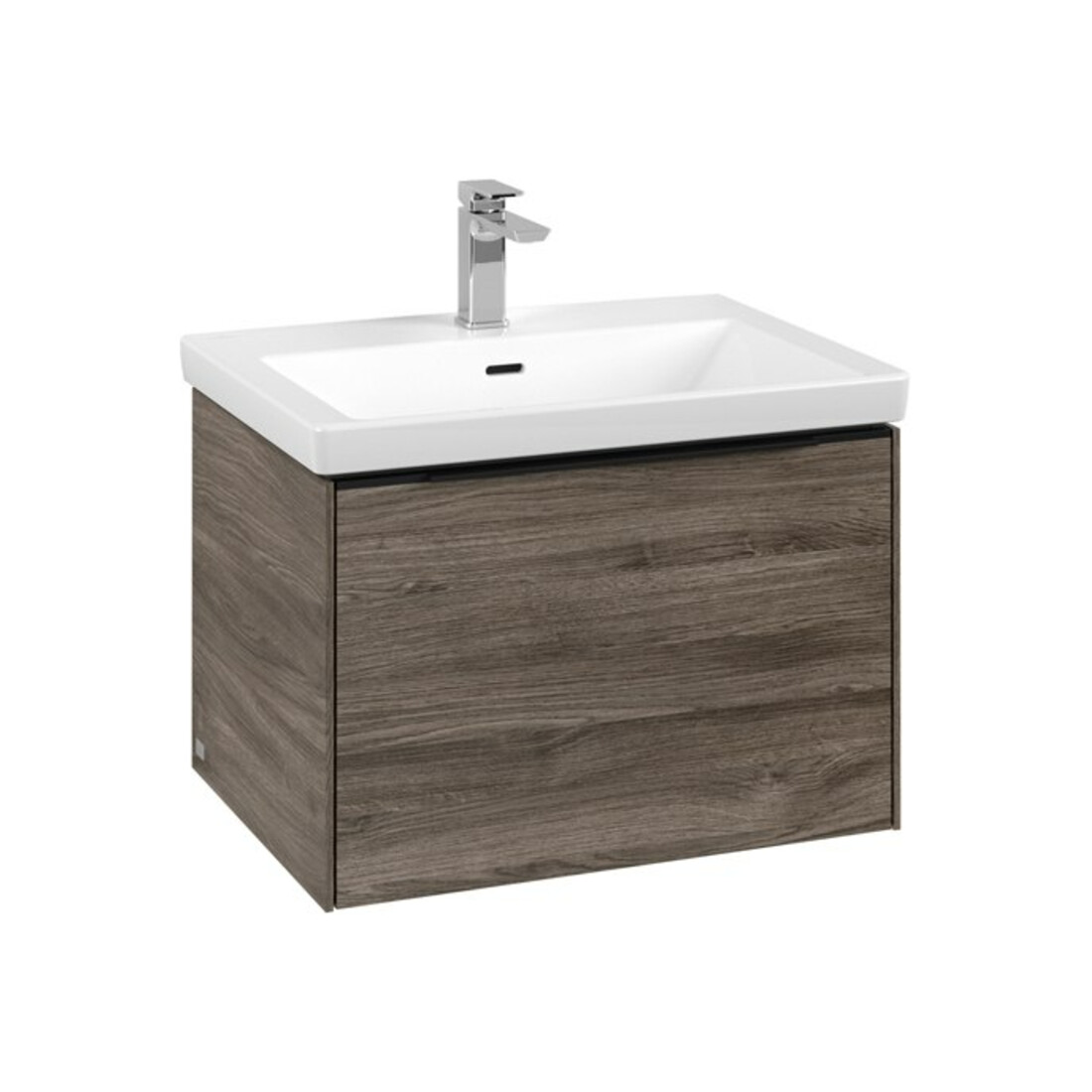 V&B Subway 3.0 Meuble sous lavabo 62,2x42,9x47,8 cm, m LE/Gr bleu, st. Oa