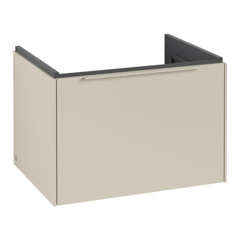 V&B Subway 3.0 Meuble sous-lavabo 62,2x42,9x47,8 cm, mon. LE/Gr, gris cachemire