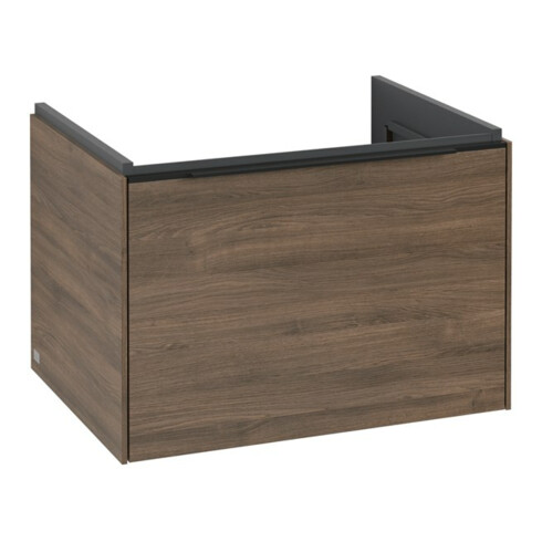 V&B Subway 3.0 Meuble sous lavabo 62,2x42,9x47,8 cm, o LE/Gr vo b, Ariz. Oa