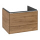 V&B Subway 3.0 Meuble sous lavabo 62,2x42,9x47,8cm, alu brillant, m LE/Gr Kan Oa-1