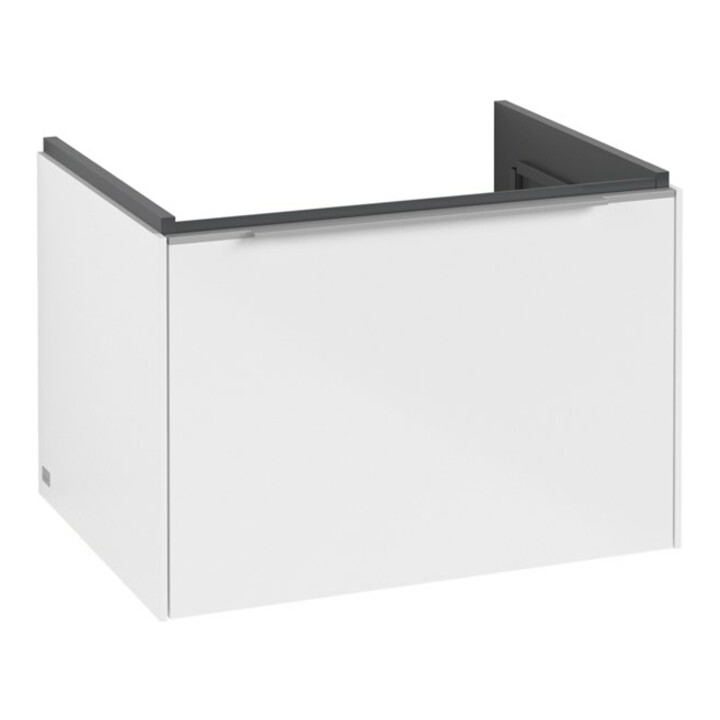 V&B Subway 3.0 Meuble sous lavabo 62,2x42,9x47,8cm, avec LE/Gr AL g, Bri wh.