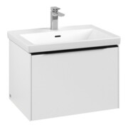 V&B Subway 3.0 Meuble sous lavabo 62,2x42,9x47,8cm, avec LE/Gr avant bleu, P blanc-3