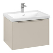 V&B Subway 3.0 Meuble sous-lavabo 62,2x42,9x47,8cm, avec LE/Gr mon., gris cachemire