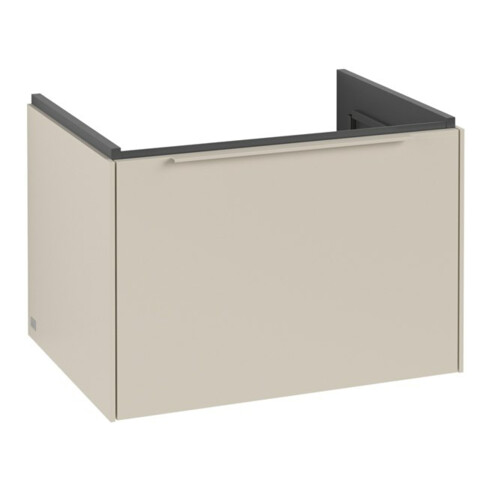 V&B Subway 3.0 Meuble sous-lavabo 62,2x42,9x47,8cm, avec LE/Gr mon., gris cachemire