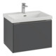 V&B Subway 3.0 Meuble sous lavabo 62,2x42,9x47,8cm, avec LE/Gr vo b, so gre.-1