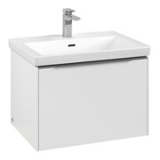 V&B Subway 3.0 Meuble sous lavabo 62,2x42,9x47,8cm, avec LED/Gr Alu brillant, P blanc-4