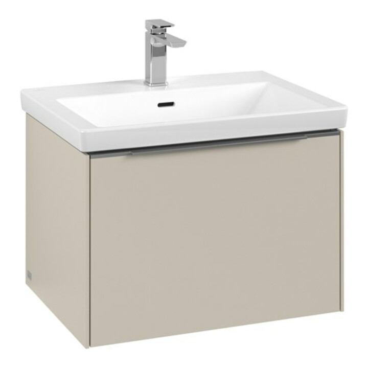 V&B Subway 3.0 Meuble sous lavabo 62,2x42,9x47,8cm, cashmere gris