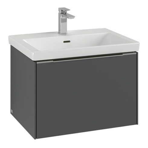 V&B Subway 3.0 Meuble sous lavabo 62,2x42,9x47,8cm, o LE/Gr mon., graph.