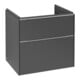 V&B Subway 3.0 Meuble sous lavabo 62,2x57,6x47,8 cm, avec LE/Gr alu brillant, graph.-3
