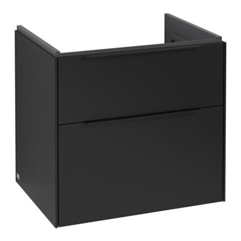 V&B Subway 3.0 Meuble sous lavabo 62,2x57,6x47,8 cm, avec LE/Gr vo b, bleu volcan