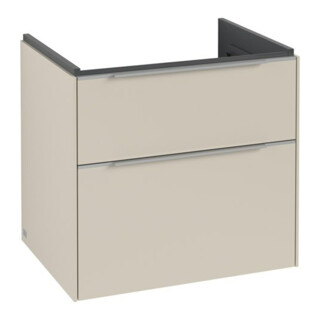 V&B Subway 3.0 Meuble sous lavabo 62,2x57,6x47,8 cm, cashmere Gr