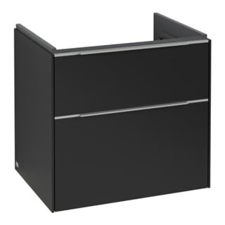 V&B Subway 3.0 Meuble sous lavabo 62,2x57,6x47,8 cm, m LE/Gr AL g, bleu volcan