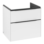 V&B Subway 3.0 Meuble sous lavabo 62,2x57,6x47,8 cm, m LE/Gr bleu, P blanc-4