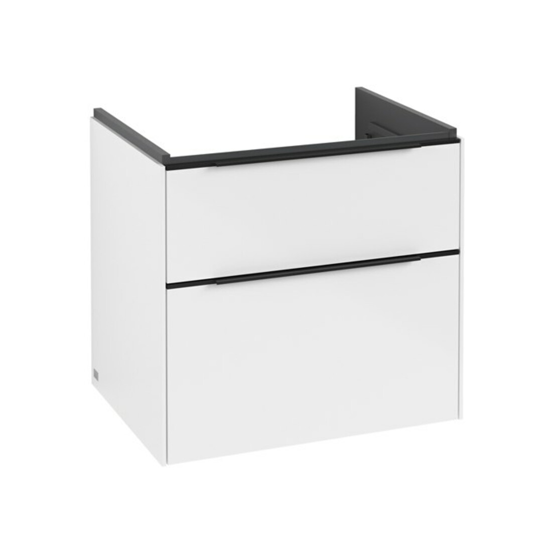 V&B Subway 3.0 Meuble sous lavabo 62,2x57,6x47,8 cm, m LE/Gr vo b, Bri bl.
