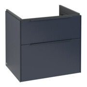 V&B Subway 3.0 Meuble sous lavabo 62,2x57,6x47,8cm, avec LE/Gr mon., Mar bl.