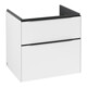 V&B Subway 3.0 Meuble sous lavabo 62,2x57,6x47,8cm, blanc mat, face bleue-1
