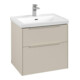 V&B Subway 3.0 Meuble sous lavabo 62,2x57,6x47,8cm, cashmere Gr, o LE/Gr mon.-1