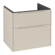 V&B Subway 3.0 Meuble sous lavabo 62,2x57,6x47,8cm, cashmere Gr, o LE/Gr mon.-3