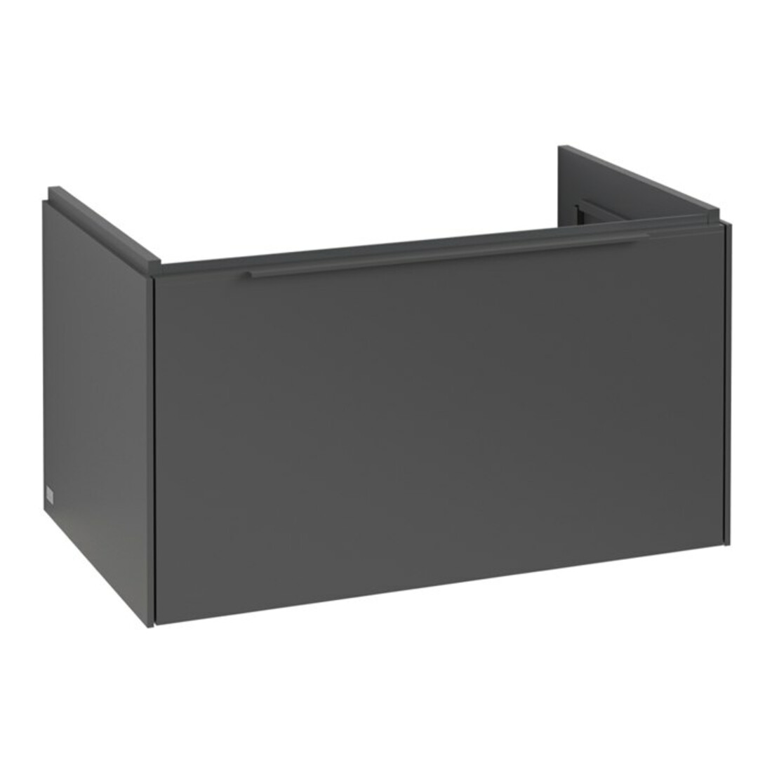 V&B Subway 3.0 Meuble sous lavabo 77,2x42,9x47,8 cm, avec LE/Gr mon., graphite