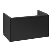 V&B Subway 3.0 Meuble sous lavabo 77,2x42,9x47,8 cm, blanc mat/bleu volcan