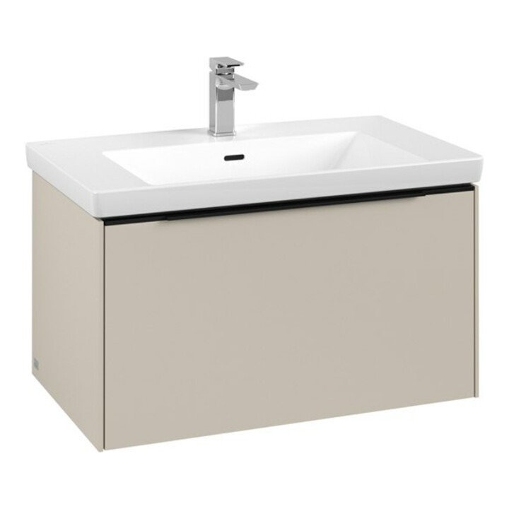 V&B Subway 3.0 Meuble sous lavabo 77,2x42,9x47,8 cm, cashmere gris