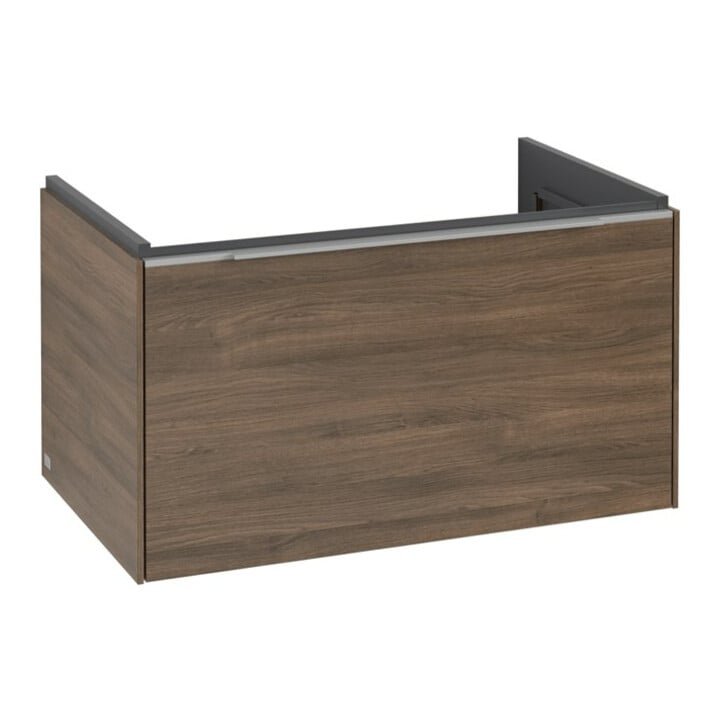 V&B Subway 3.0 Meuble sous lavabo 77,2x42,9x47,8 cm, m LE/Gr AL g, Ariz. Oa