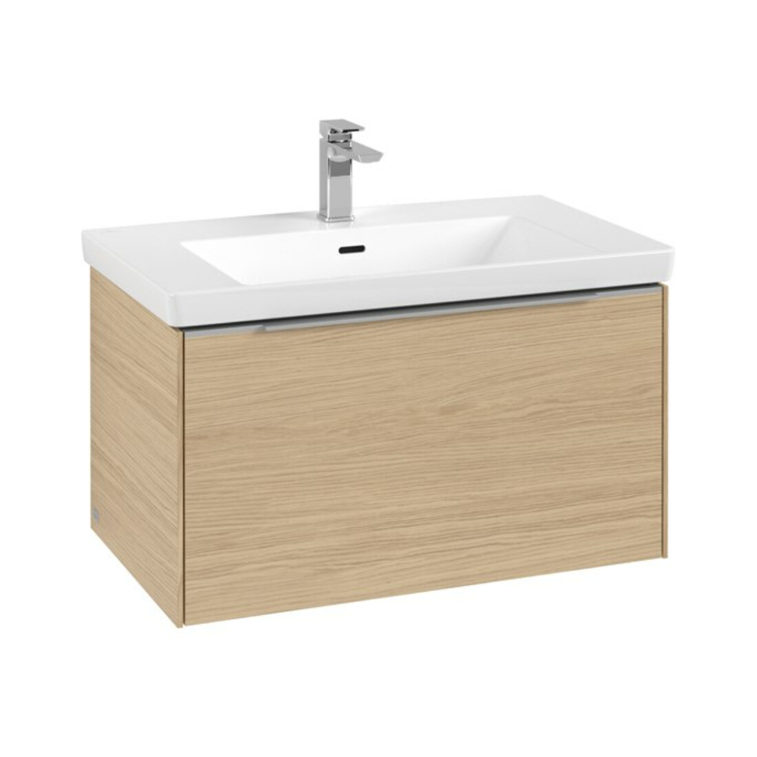 V&B Subway 3.0 Meuble sous lavabo 77,2x42,9x47,8 cm, m LE/Gr AL gl, Nord Oa