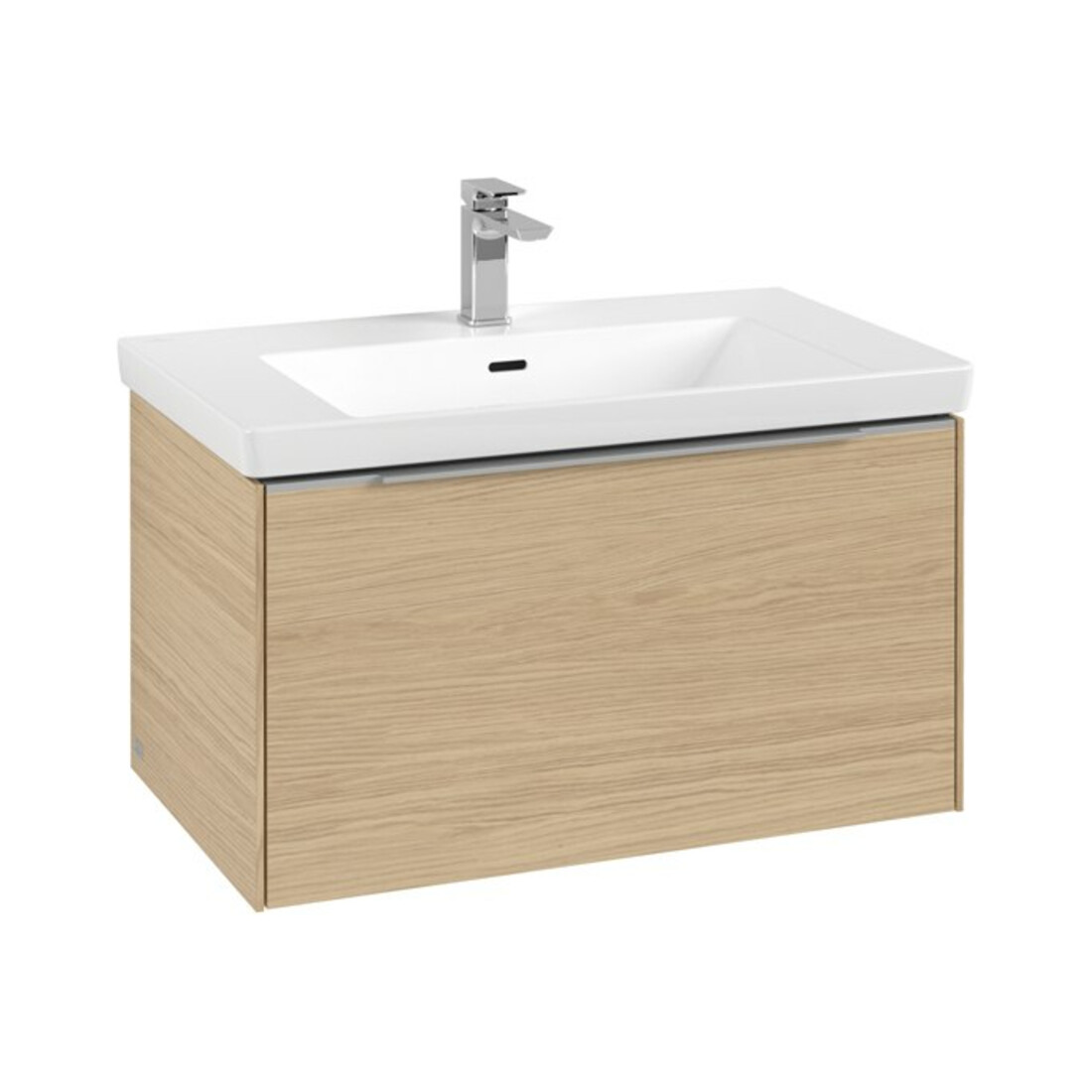 V&B Subway 3.0 Meuble sous lavabo 77,2x42,9x47,8 cm, o LE/Gr AL gl, Nord Oa