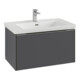 V&B Subway 3.0 Meuble sous lavabo 77,2x42,9x47,8 cm, o LE/Gr mon., graph.-3
