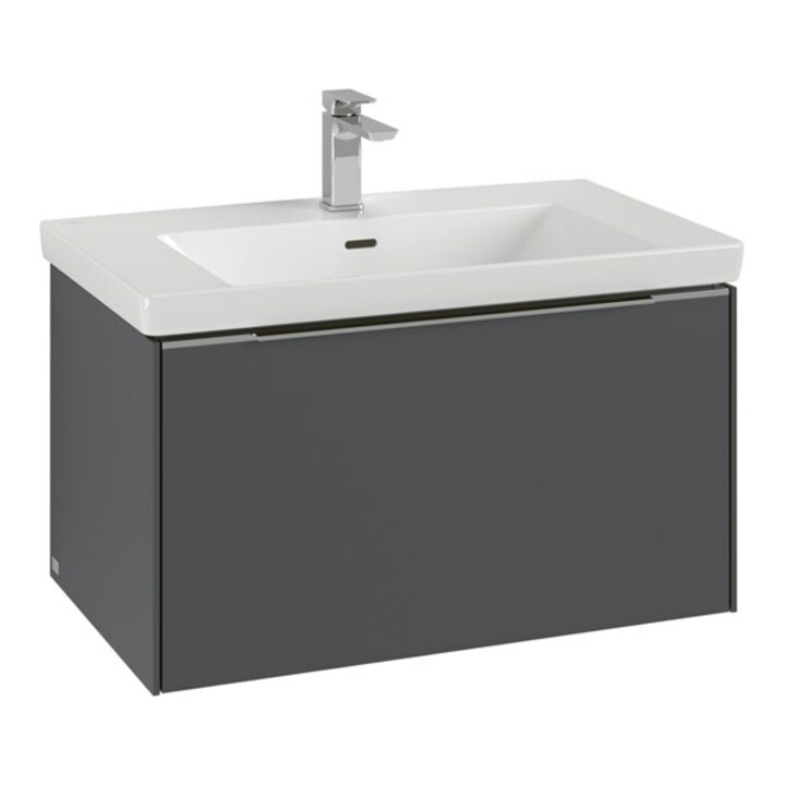 V&B Subway 3.0 Meuble sous lavabo 77,2x42,9x47,8 cm, o LE/Gr mon., graph.