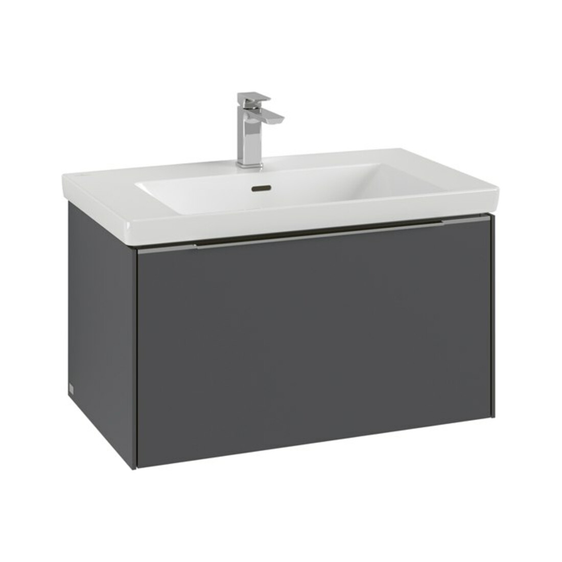 V&B Subway 3.0 Meuble sous lavabo 77,2x42,9x47,8 cm, o LE/Gr mon., graph.