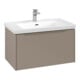 V&B Subway 3.0 Meuble sous lavabo 77,2x42,9x47,8 cm, sans LED/Gr monochr, Taupe-3
