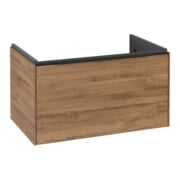 V&B Subway 3.0 Meuble sous lavabo 77,2x42,9x47,8cm, bleu, Kan Oa