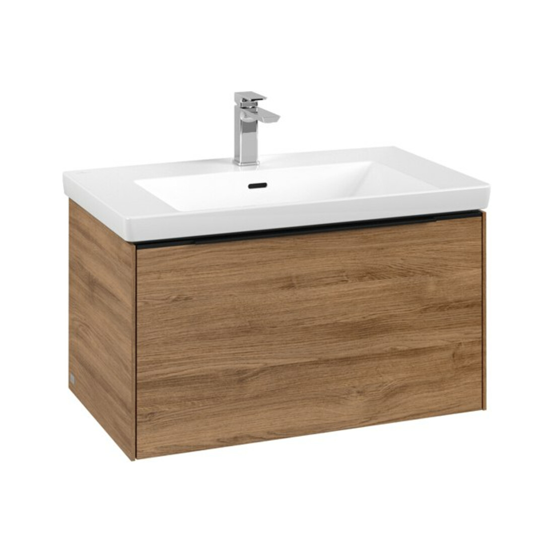 V&B Subway 3.0 Meuble sous lavabo 77,2x42,9x47,8cm, bleu, Kan Oa