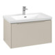 V&B Subway 3.0 Meuble sous lavabo 77,2x42,9x47,8cm, m LE/Gr mon., cashm Gr-1