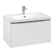 V&B Subway 3.0 Meuble sous lavabo 77,2x42,9x47,8cm, o LE/Gr AL g, Bri blanc