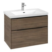 V&B Subway 3.0 Meuble sous lavabo 77,2x57,6x47,8 cm, avec LE/Gr vo b, Ariz. Oa-3